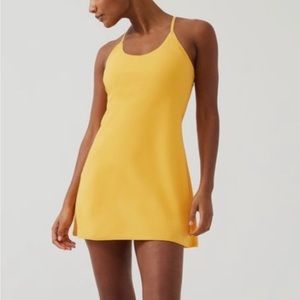 Outdoor Voices Exercise Dress in Mango size xxs